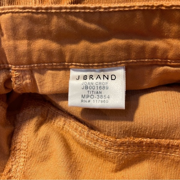 J Brand Joan Crop High Rise Cord in Titan, 26 - Picture 15 of 16